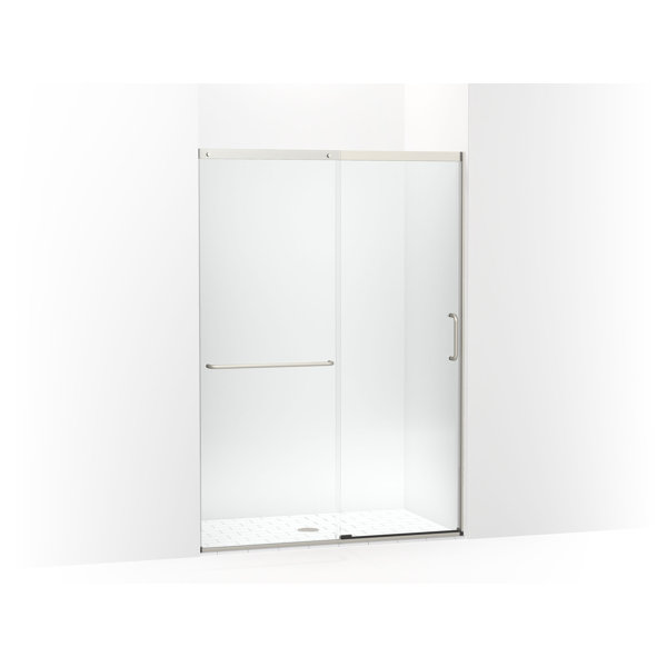 Kohler Elate Tall Sliding Shower Door, 751/2In H X 501/4 535/8In